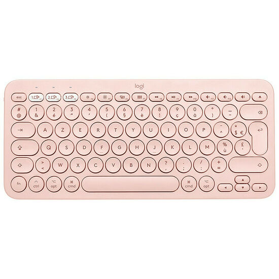 Logitech K380 Multi-Device Bluetooth Keyboard for Mac (Rose)