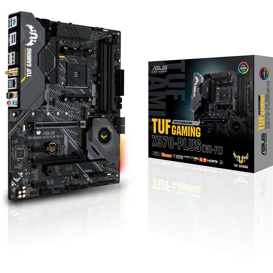 Asus TUF X570 PLUS GAMING WIFI (déjà compatible Ryzen 5XXX)