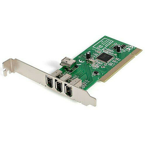 Startech Carte contrôleur FireWire 400 - 4 ports - PCI