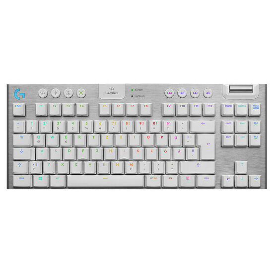 Logitech G915 Lightspeed White TKL (Tactile Version) (AZERTY)