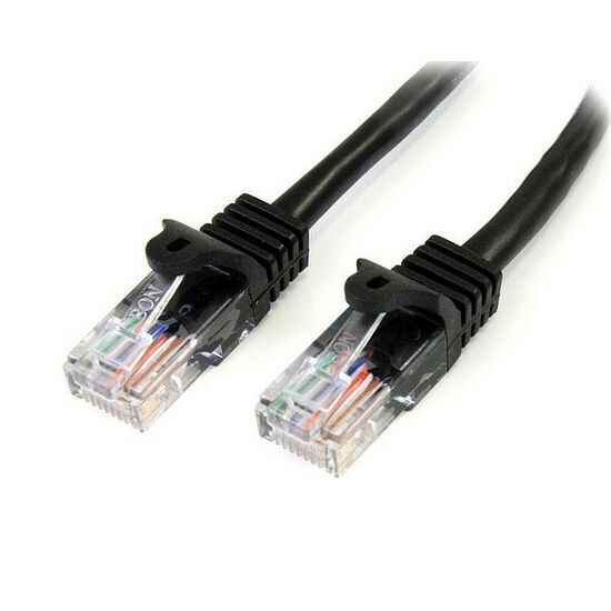 Startech Câble RJ45 CAT5e U/UTP - Noir - 5 m