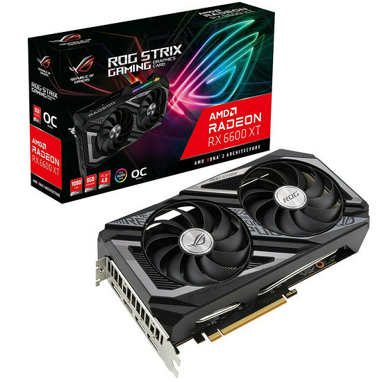 Asus Radeon RX 6600 XT ROG STRIX GAMING O8G