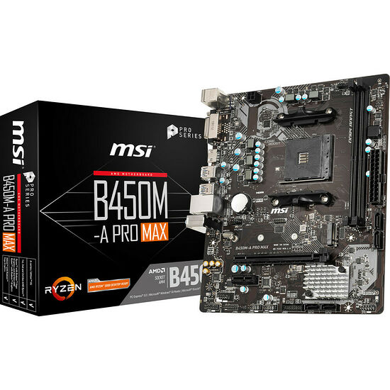 MSI B450M-A PRO MAX