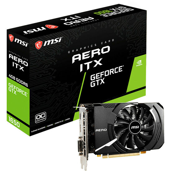 MSI GeForce GTX 1650 D6 AERO ITX OC