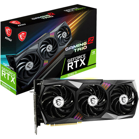 MSI GeForce RTX 3060 Ti GAMING Z TRIO (LHR)