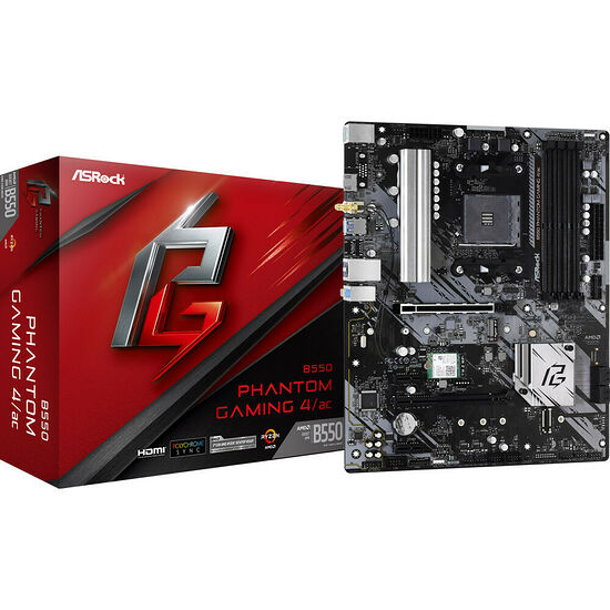 ASRock B550 Phantom Gaming 4/AC