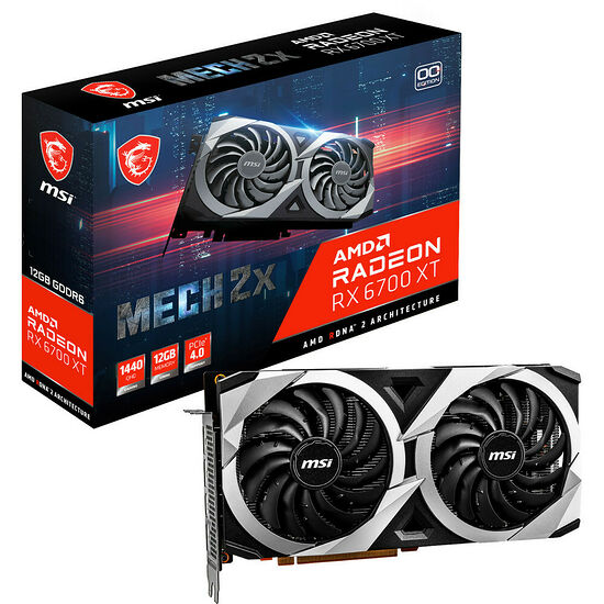 MSI Radeon RX 6700 XT MECH 2X OC