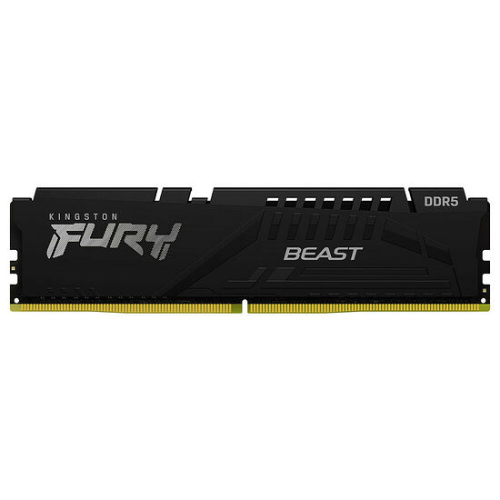 DDR5 Kingston Fury Beast Black - 32 Go 5200 MHz - CAS 38