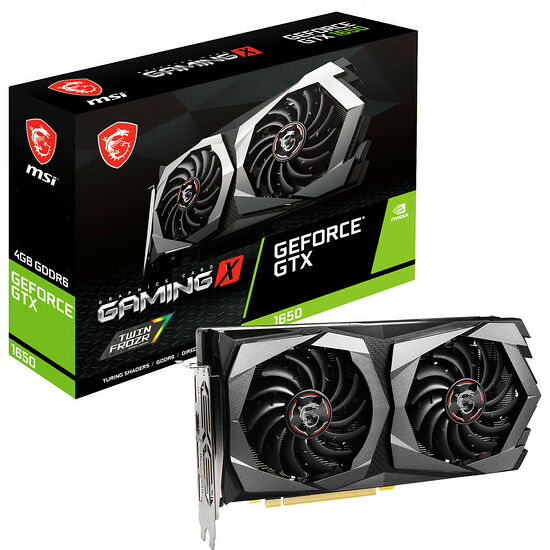 MSI GeForce GTX 1650 D6 GAMING X PLUS