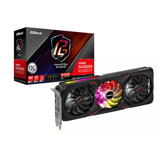 ASRock Radeon RX 6600 XT PHANTOM GAMING