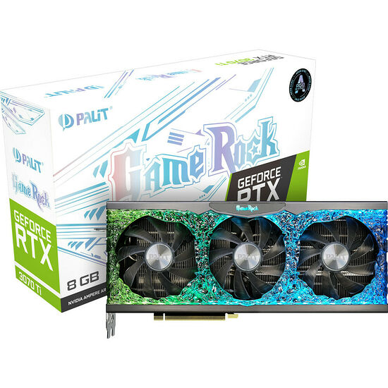 Palit GeForce RTX 3070 Ti GameRock (LHR)