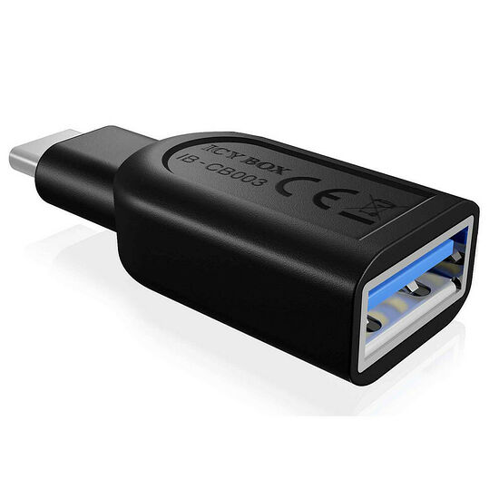 Adaptateur USB 3.0 Type C Mâle vers USB 3.0 Type A Femelle - Icy Box