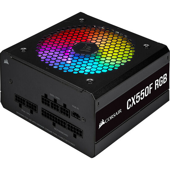 Corsair CX550F RGB (Noir) - 550W