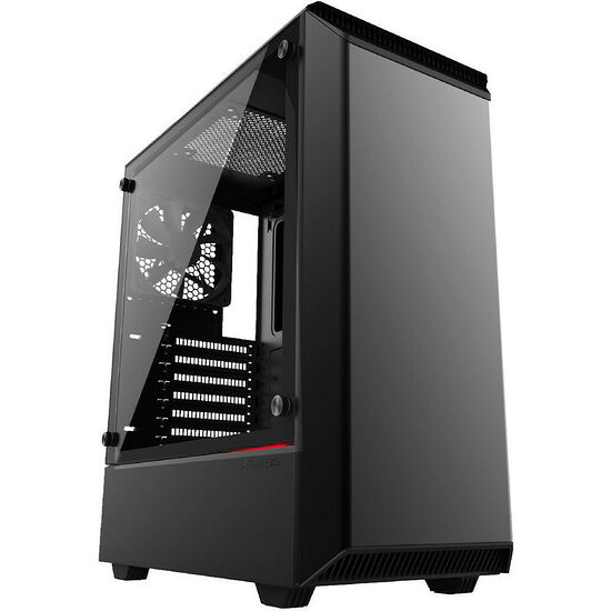 Phanteks Eclipse P300 Tempered Glass - Noir