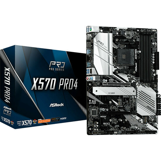 ASRock X570 Pro4 (avec mise à jour BIOS par nos soins)