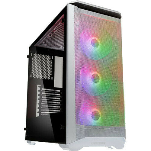 Phanteks Eclipse P400A RGB Tempered Glass - Blanc