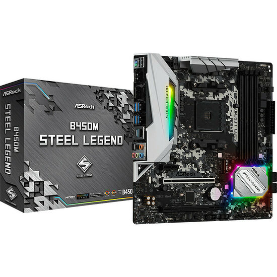 ASRock B450M Steel Legend