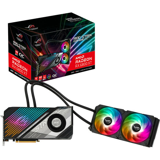 ASUS Radeon RX 6800 XT ROG STRIX LC O16G GAMING