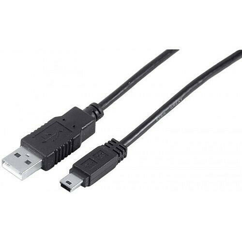 Câble USB 2 Type-A / Mini-B - Noir - 3 m