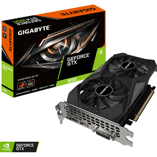 Gigabyte GeForce GTX 1650 D6 WINDFORCE OC