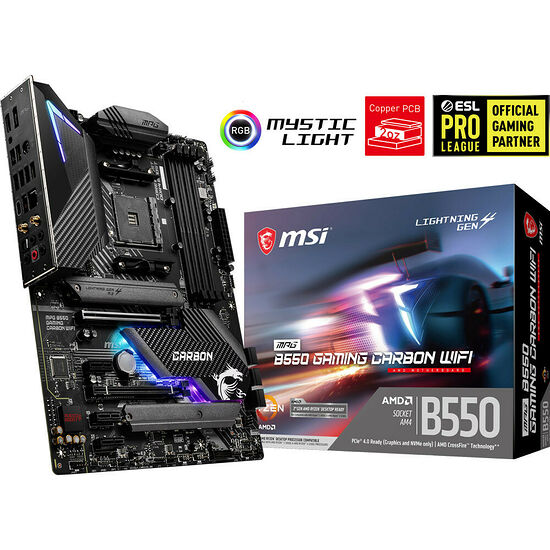 MSI MPG B550 Gaming Carbon WiFi