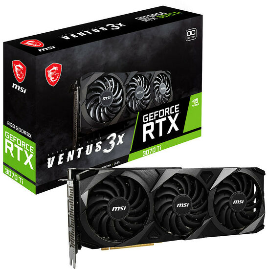 MSI GeForce RTX 3070 Ti VENTUS 3X OC (LHR)
