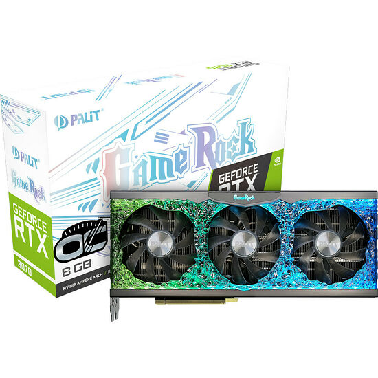Palit GeForce RTX 3070 GameRock OC (LHR)