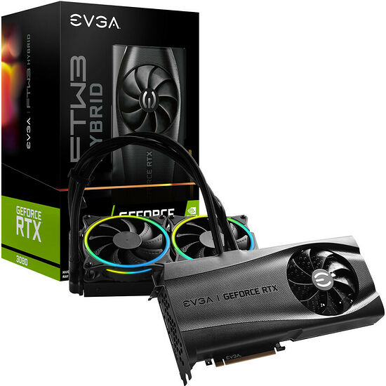 EVGA GeForce RTX 3080 FTW3 ULTRA HYBRID GAMING (LHR)