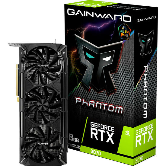Gainward GeForce RTX 3070 Phantom+ (LHR)