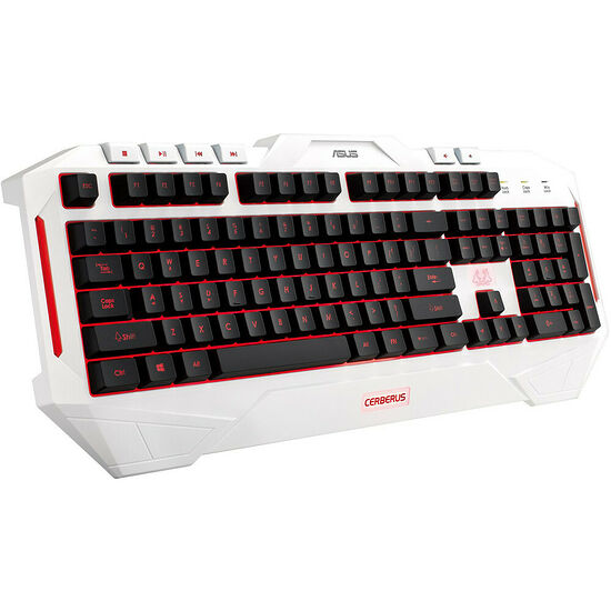 Asus Cerberus Keyboard, Arctic (AZERTY)