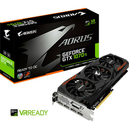 Gigabyte AORUS GeForce GTX 1070 Ti, 8 Go