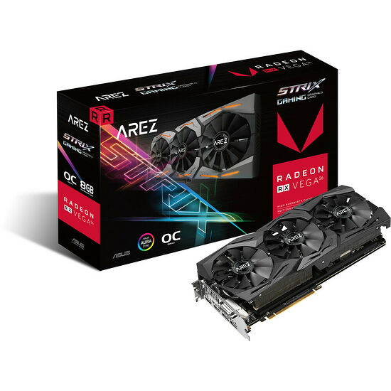 Asus AREZ Radeon RX Vega 56 STRIX, 8 Go HBM2