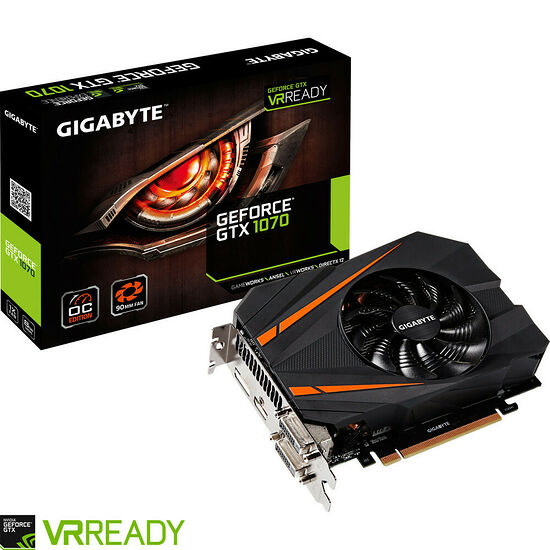 Gigabyte GTX 1070 MINI ITX OC, 8 Go