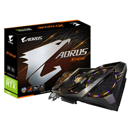 Gigabyte AORUS GeForce RTX 2080 XTREME, 8 Go