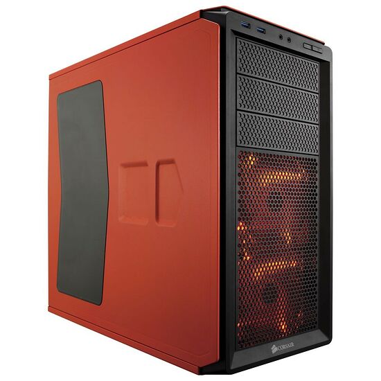 Corsair Graphite 230T Orange, version fenêtre