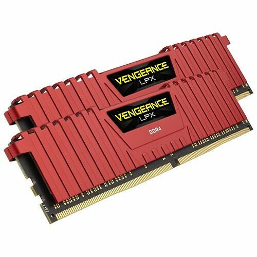 DDR4 Corsair Vengeance LPX Rouge - 8 Go (2 x 4 Go) 2133 MHz - CAS 13