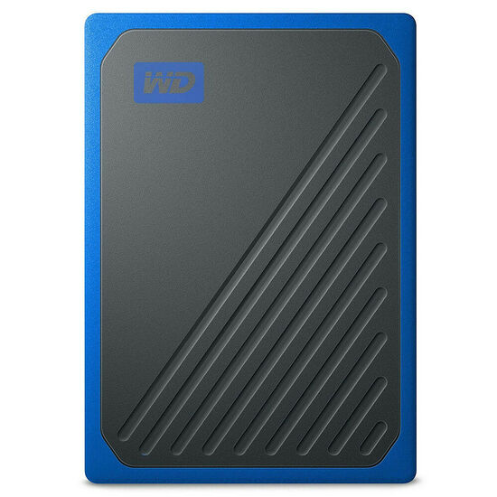 Western Digital WD My Passport Go 500 Go - Noir/Bleu