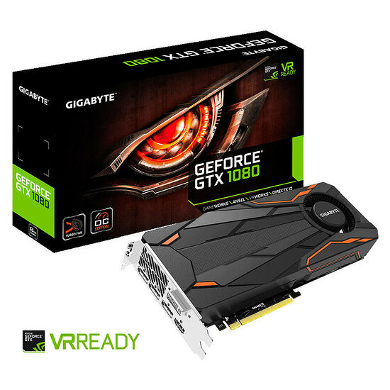 Gigabyte GeForce GTX 1080 Turbo OC, 8 Go