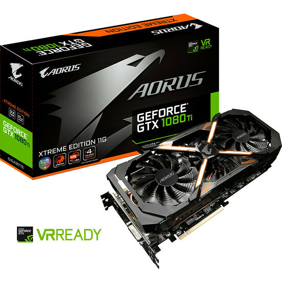 Gigabyte AORUS GeForce GTX 1080 Ti XTREME Edition, 11 Go