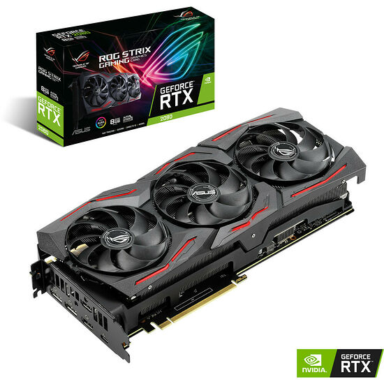 Asus Geforce RTX 2080 ROG STRIX 8G, 8 Go