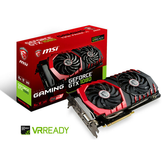 MSI GeForce GTX 1080 GAMING 8G, 8 Go