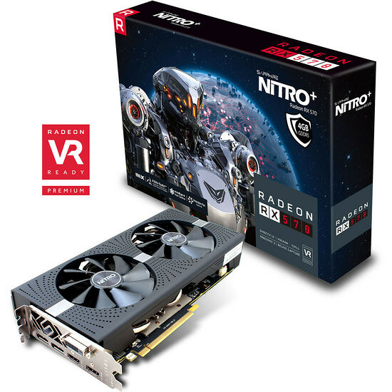 Sapphire Radeon RX 570 NITRO+, 4 Go