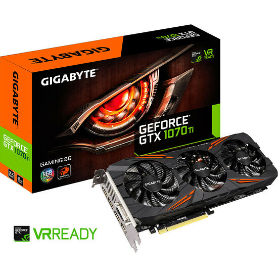 Gigabyte GeForce GTX 1070 Ti GAMING, 8 Go