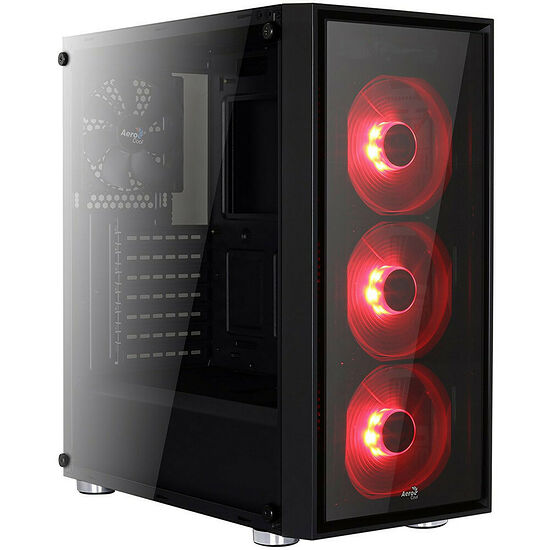 Aerocool Quartz Rouge - Noir