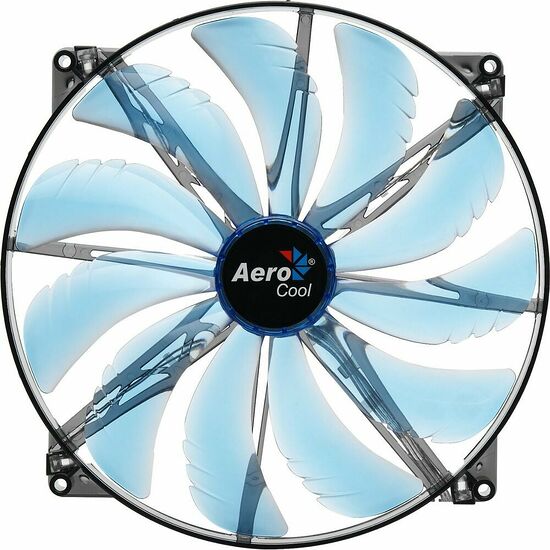 Aerocool Silent Master, 200 mm (LED Bleues)