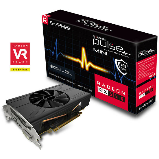 Sapphire Radeon RX 570 PULSE ITX, 4 Go