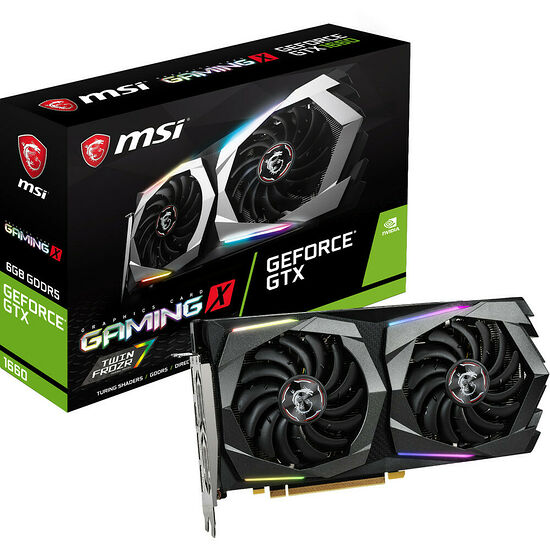 MSI GeForce GTX 1660 GAMING X