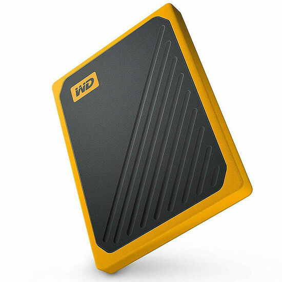 Western Digital WD My Passport Go 2 To - Noir/Jaune