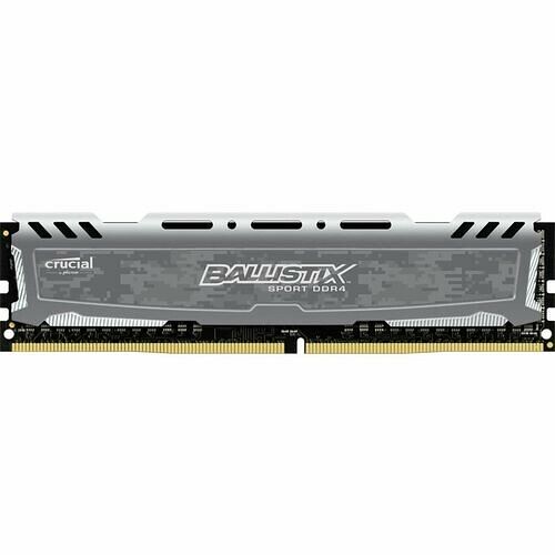 DDR4 Ballistix Sport LT Gris - 8 Go 3200 MHz - CAS 16