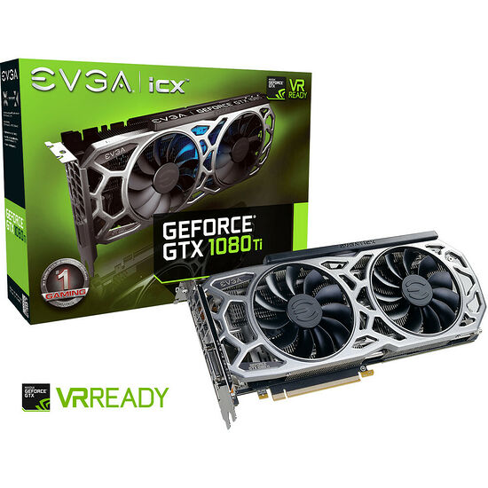 EVGA GeForce GTX 1080 Ti SC2 GAMING iCX, 11 Go